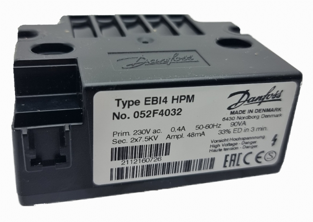 Трансформатор розжига Danfoss EBI4 1P 052F4040