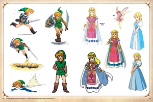 The Legend of Zelda. Сокровища в рисунках