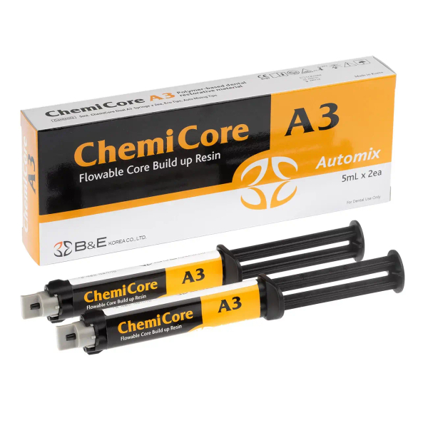 ChemiCore материал двойного отверждения для восстановления культи зуба B&E