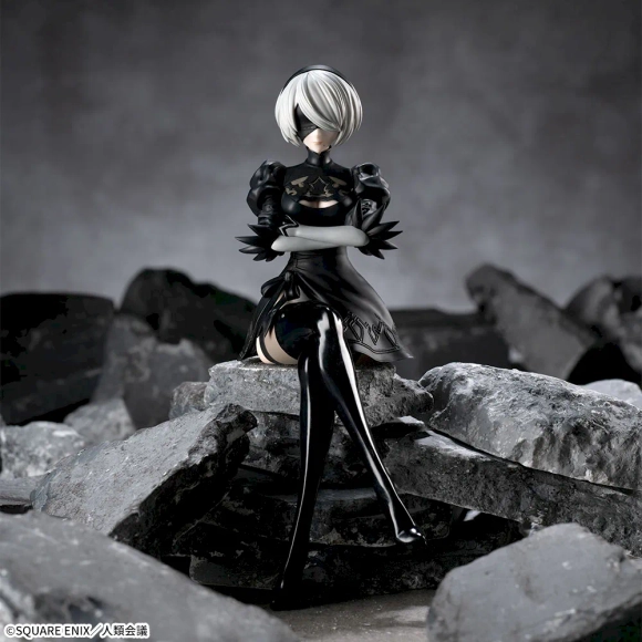 Фигурка SEGA Chokonose Premium Figure NieR:Automata Ver1.1a: 2B Ниер: Автомата, версия 1.1a: 2Б