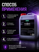 Vintex Alumax - кислотный очиститель днища автомобиля, 5л