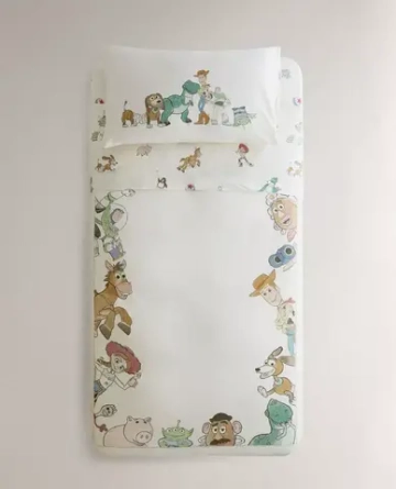 ZARA HOME ДЕТСКИЙ ПОДОДЕЯЛЬНИК TOY STORY ©DISNEY, РАЗНОЦВЕТНЫЙ
