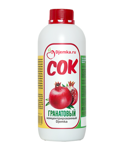 Сок гранатовый концентрированный Djemka, 1кг