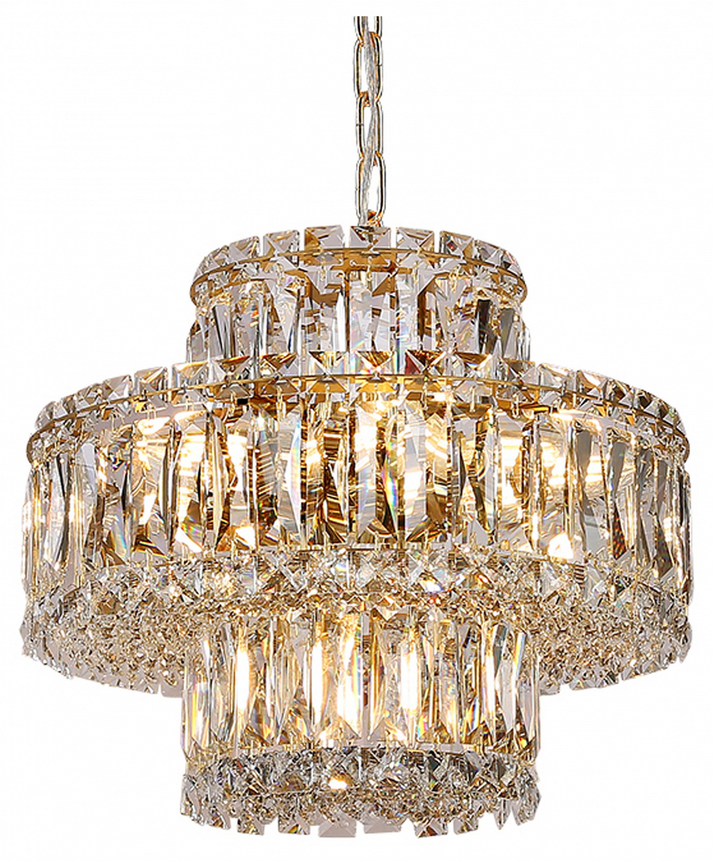 Подвесная люстра Newport 8450 8458+3/C gold