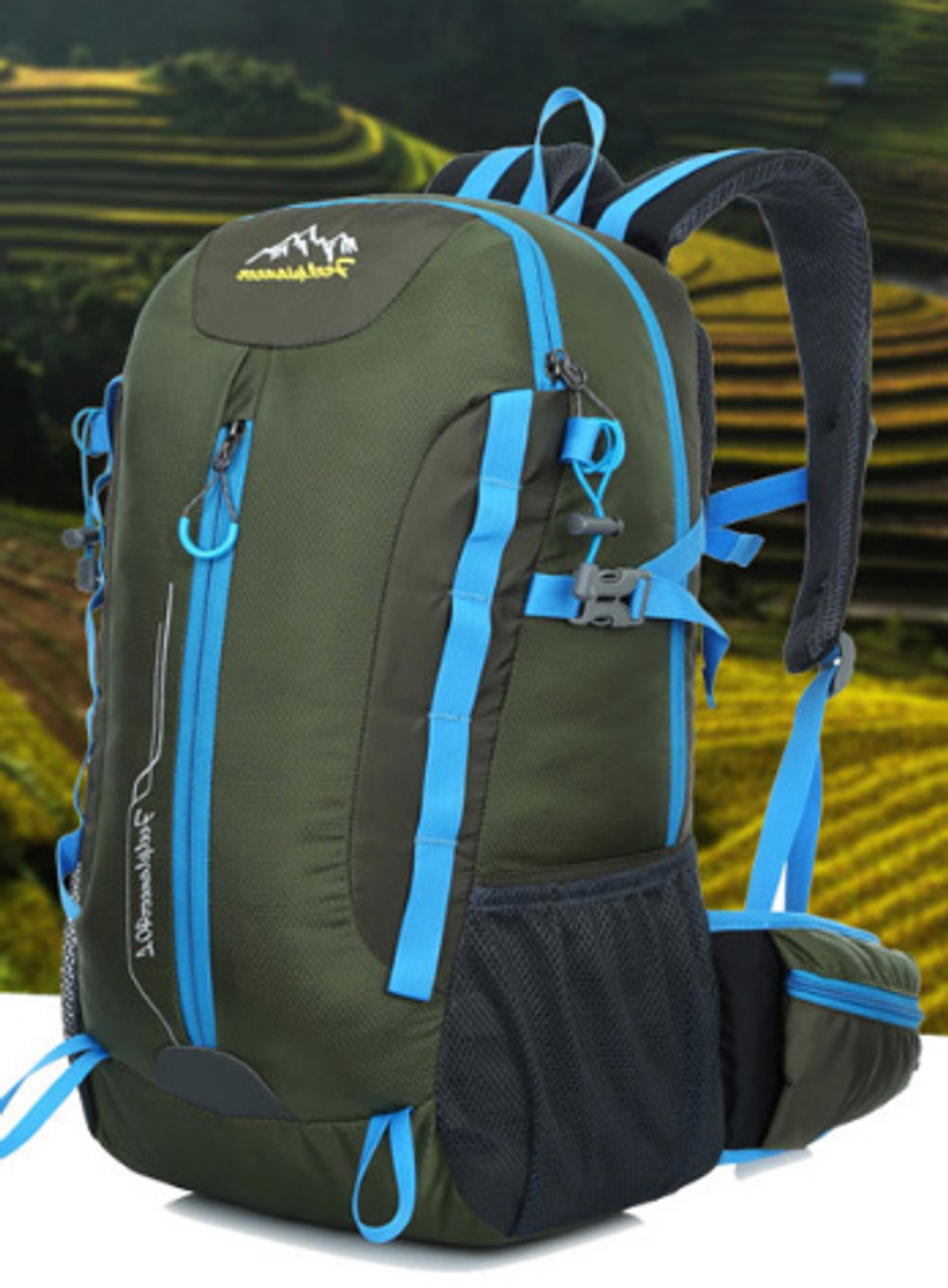 Вело-рюкзак Feelpioneer GJ-0656 (ёмкость 25Л)    ApmY Green