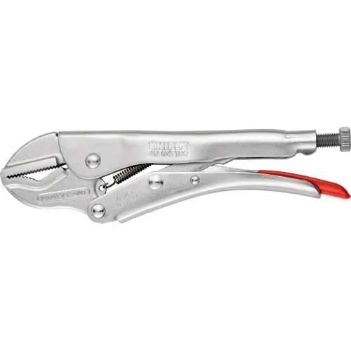 Клещи зажимные универсальные никелирование 180 мм Knipex 40 04 180