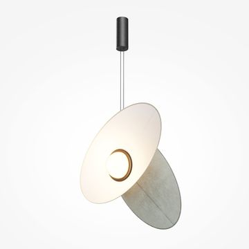 Подвесной светильник 9W 3000K MOD396PL-L10GR3K чёрный/серый Evolution Maytoni