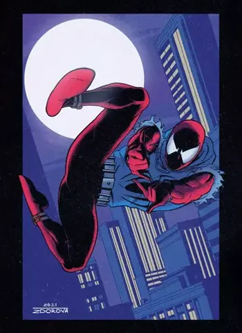 Открытка «Scarlet Spider: Ben Reilly»