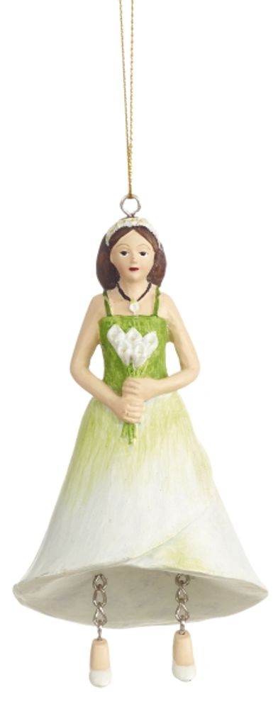Фигурка декоративная Fiebiger Floristik: Blumenmädchen (цветочная фея) Калла l=12 см