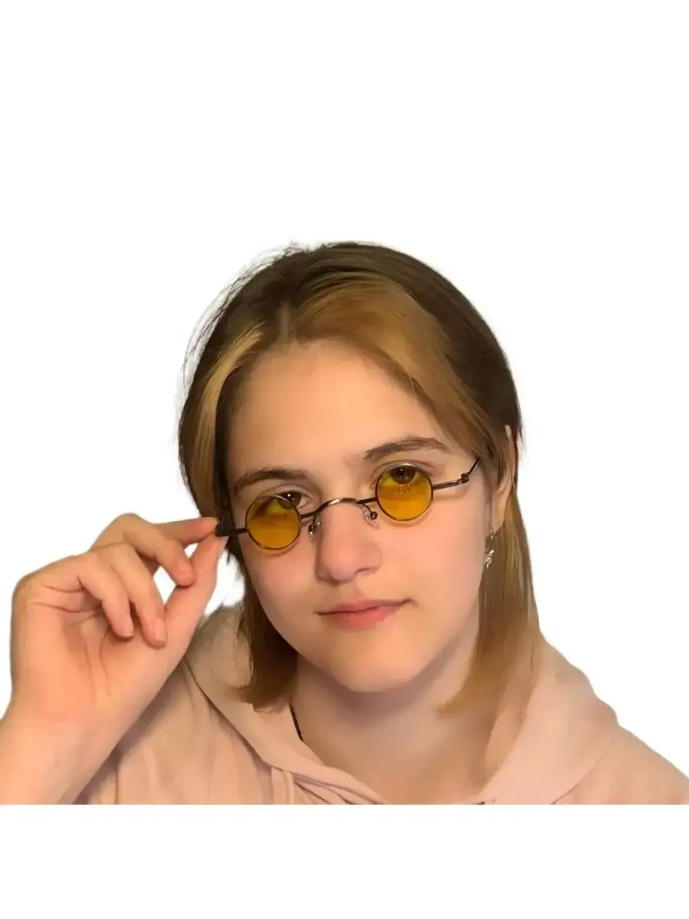 Круглые очки маленькие линзы