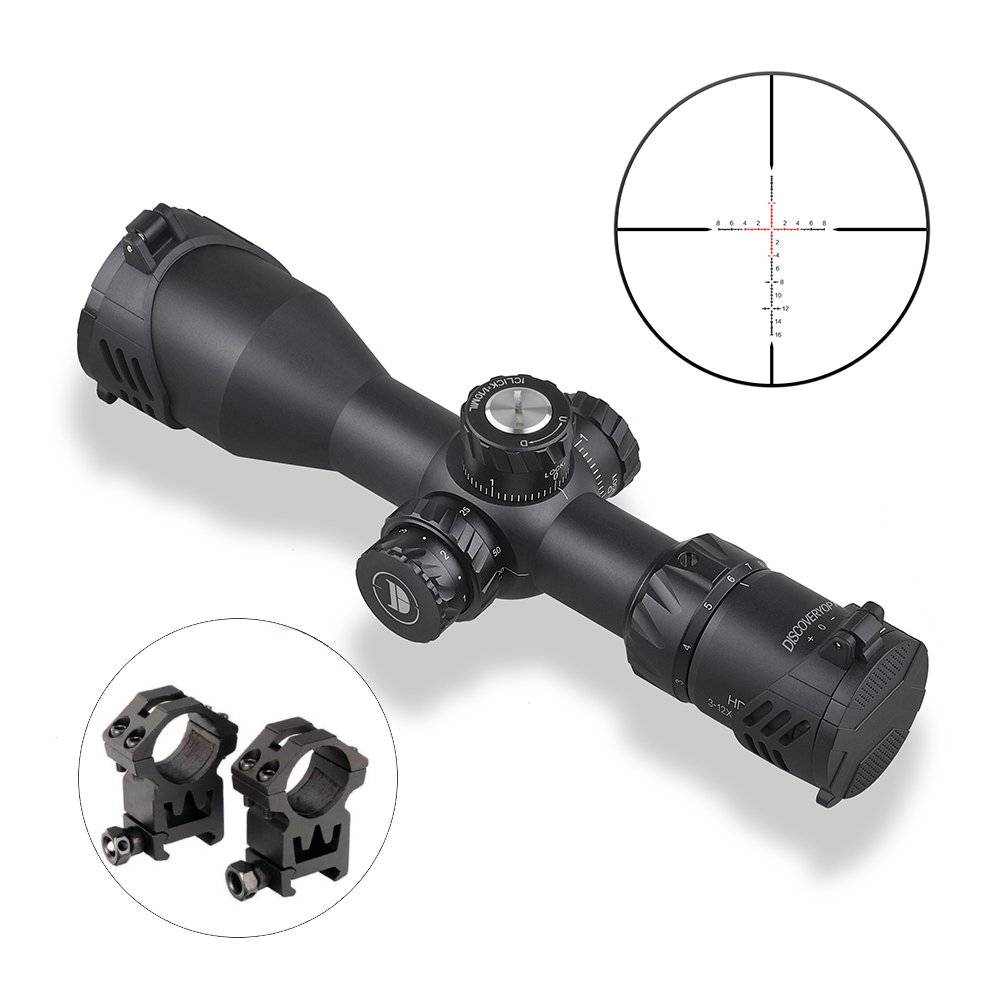 Оптический прицел Discovery HD-GEN2 3-12X44 SFIR FFP FW30 (Weaver), арт: HDG3-12X44SFSFIR FFP FW30