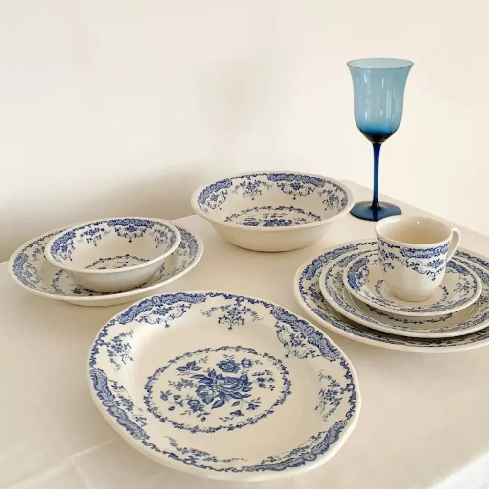 Салатник Bitossi Home Blue Rose (23.7 см)