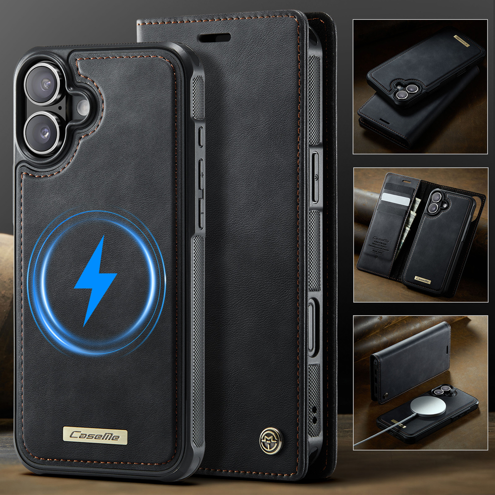 Чехол-кошелек CaseMe 2 in 1 MagSafe iPhone 16