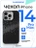Чехол накладка iPhone 14 Pro Max 6.7" Gurdini Carbon Design (Magsafe &amp; Lense holder) Galaxy Black