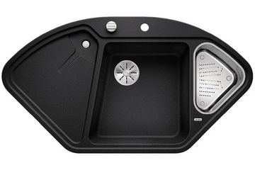 Мойка Blanco DELTA II-F SILGRANIT клапан-автомат InFino®