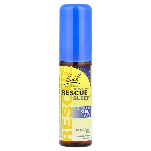Bach, Rescue Sleep®, спрей, 20 мл (0,7 жидк. Унции)