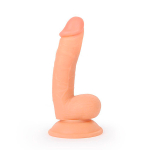 Телесный фаллоимитатор на присоске Bior Toys Erowoman-Eroman ER-30053 LE