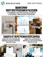 Уличная WiFi (Matter) Розетка S61STPF-PM-O(EU)
