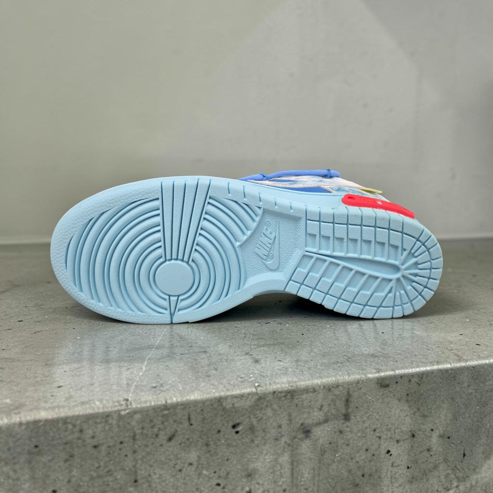 Nike SB Dunk Low х Off-White • Medium Blue