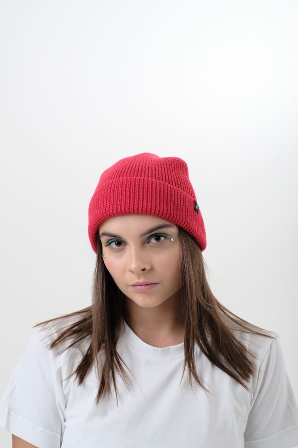 Шапка Modern Short Beanie Красная - фото 3