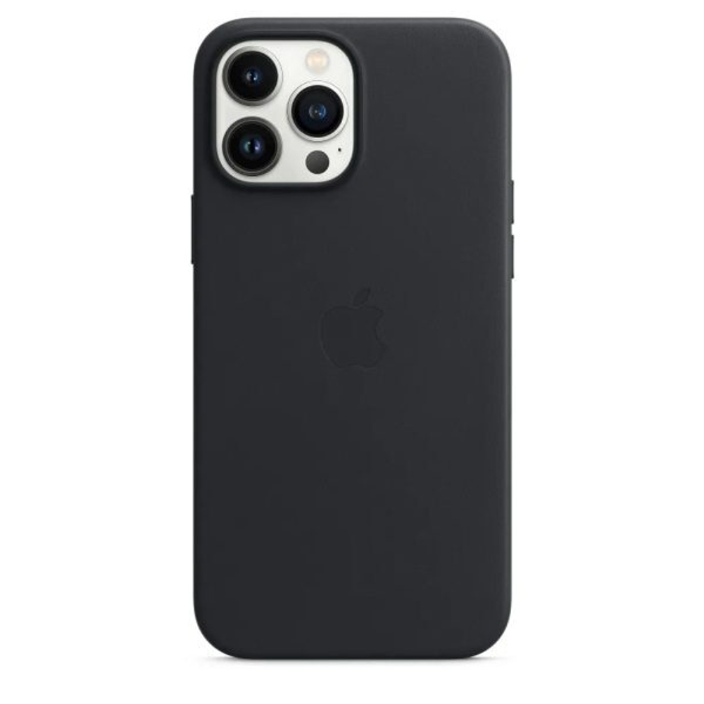 Кожаный чехол с поддержкой MagSafe Apple Leather Case для iPhone 13 Pro Max