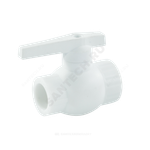 Кран шаровой PP-R комбинированный белый Дн 25х3/4" Ру25 ВР VALFEX 10142534