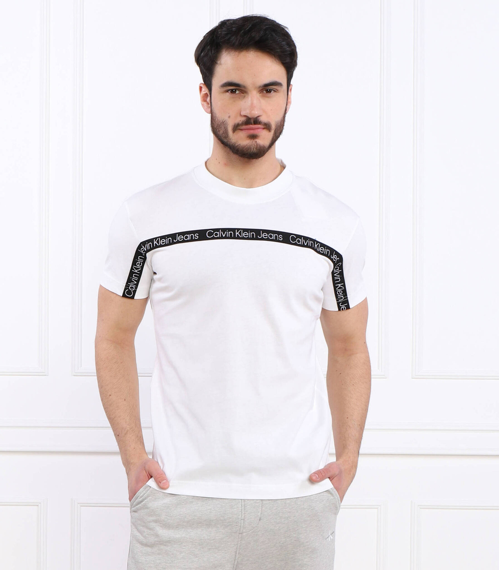 Футболка CALVIN KLEIN JEANS - белый(J30J323253)