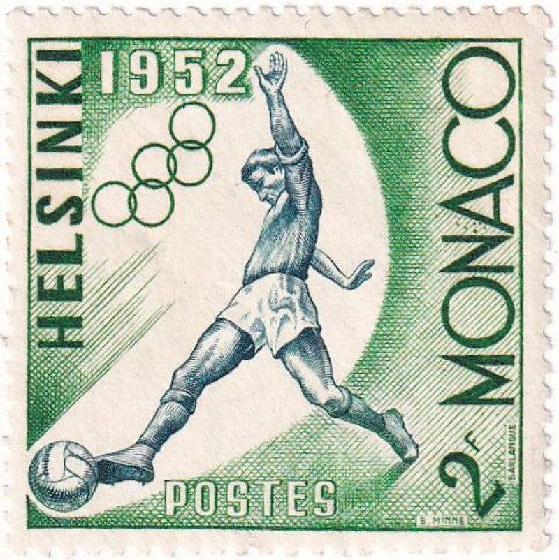 11 почтовых марок, Монако, 1950-1960-е, Олимпиада, политика, культура