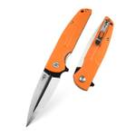 Нож Bestech Fin сталь 14C28N, рукоять G10 оранжевая (арт. АМ-BG34B-1)