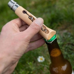 # Нож складной Opinel 10 VRI со штопором и открывалкой
