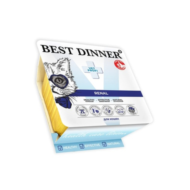 Best Dinner Vet Profi Renal паштет Ягненок ламистер для кошек 100 г
