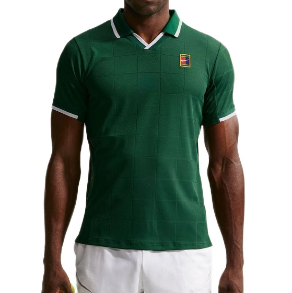 Теннисное поло Nike Court Dri-Fit Advantage Slam - geogre green