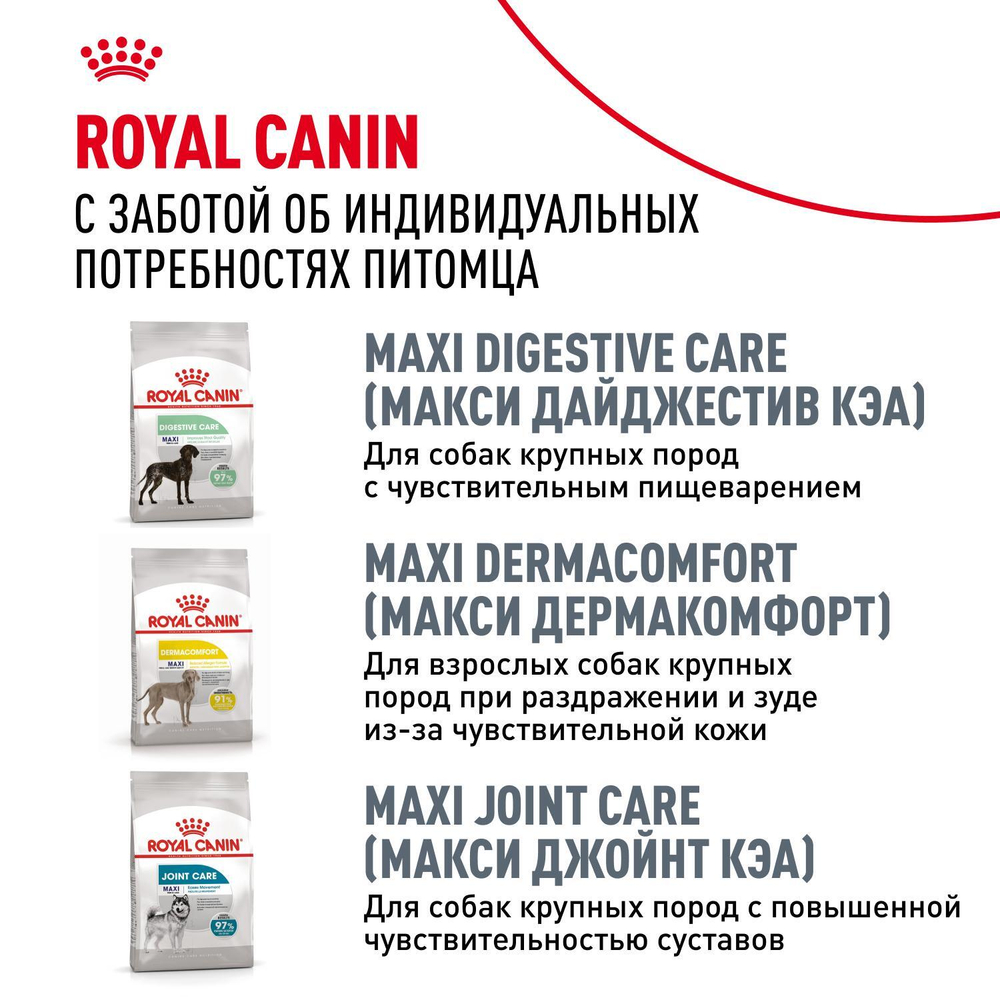 Royal Canin Rottweiller Adult Ротвейлер Эдалт Корм сухой для взрослых собак породы Ротвейлер от 18 месяцев 12кг