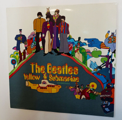 Винтажная виниловая пластинка LP The Beatles Yellow Submarine (UK 1987)