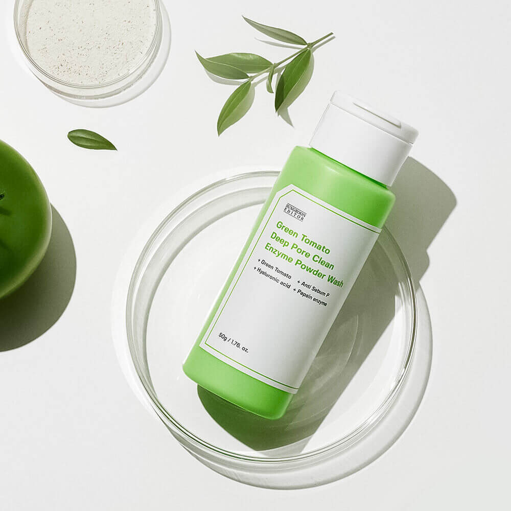 Sungboon Editor Green Tomato Deep Pore Clean Enzyme Powder Wash энзимная пудра для сужения и очищения пор с зелеными томатами