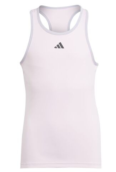 Футболка для девочки теннисная Adidas Club Tank Top - clear pink
