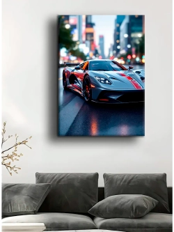 Картина Koenigsegg Agera, для интерьера 30х40см 1шт.