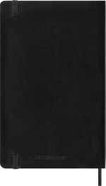 Ежедневник на 2025-2026 гг Moleskine Academic Soft (DSB18DC3) 13х21см, 400 стр. мягкая обложка черный