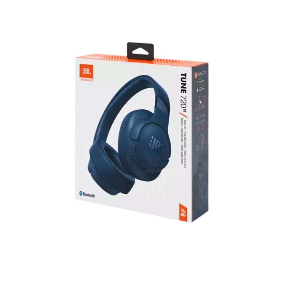 Беспроводные наушники JBL Tune T720BT Blue - 9