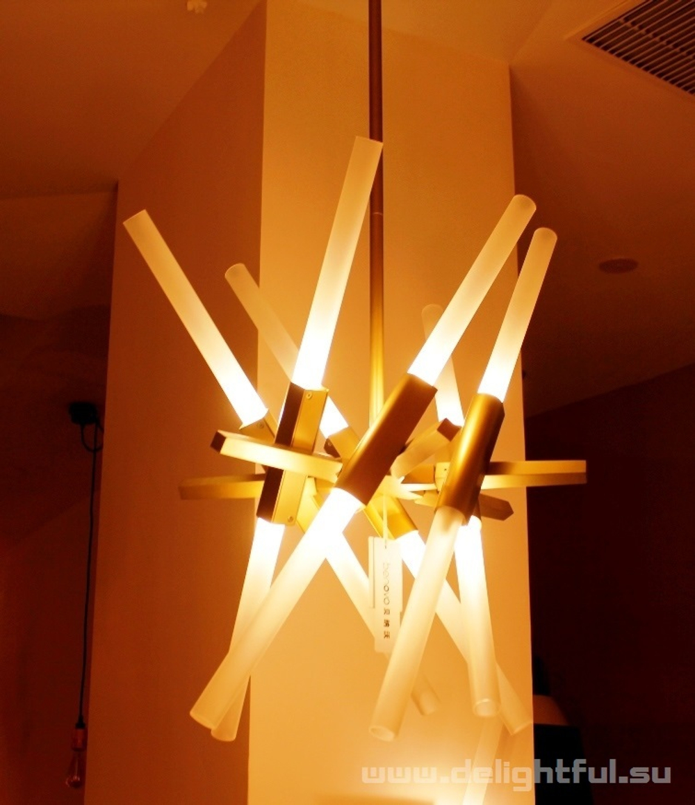 люстра ASTRAL AGNES CHANDELIER 12 LIGHTS for ROLL & HILL ( gold )2