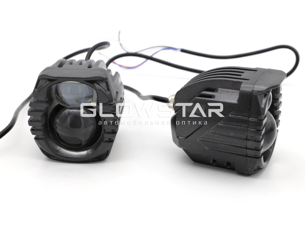 Билед модули Aozoom Y25-01 12V/24V, 35W/45W, универсальное крепление (комплект, 2шт)