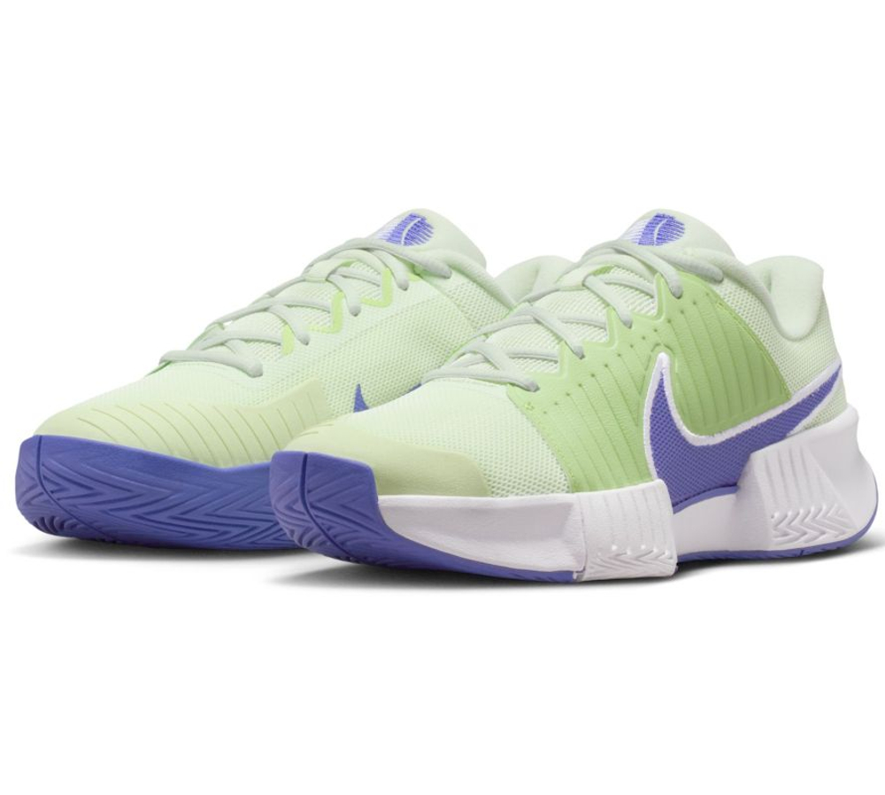 Женские Кроссовки теннисные Nike Zoom GP Challenge Pro - volt tint/lab green/white/sapphire