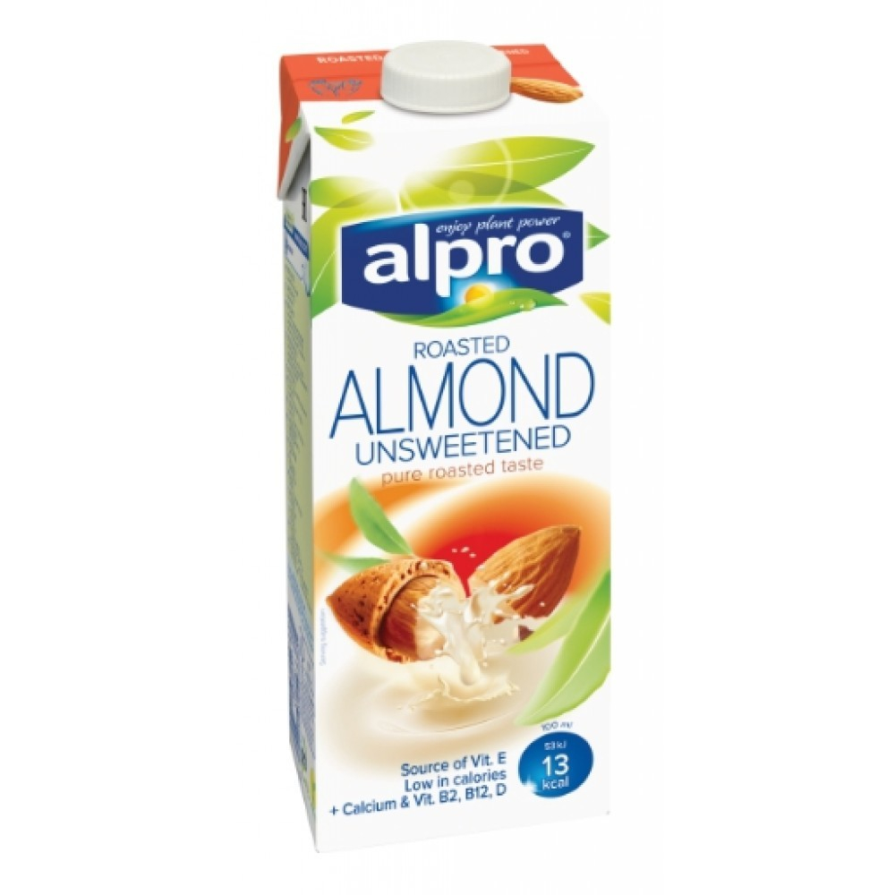 Напиток Миндальный Alpro без сахара, 1 л