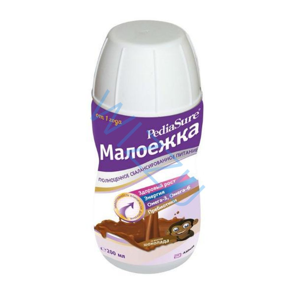 Смесь готовая PediaSure Малоежка с шоколадным вкусом 200 мл