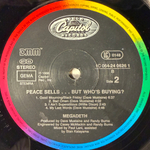 Megadeth ‎– Peace Sells... But Who's Buying? (Европа 1986г.)