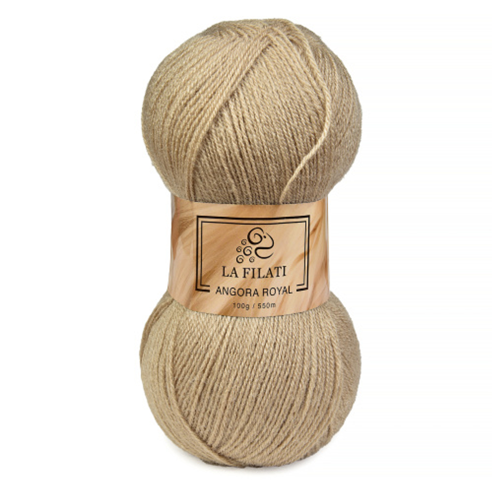 Пряжа La Filati Angora royal 100гр. 550 м; 20% шерсть, 80% Акрил цвет 880