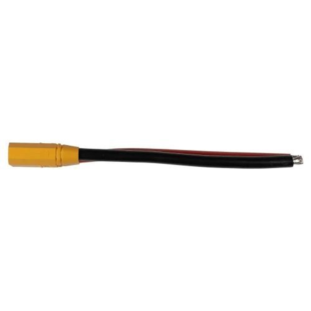 Разъем XT90H-M папа с проводом 10см 10AWG