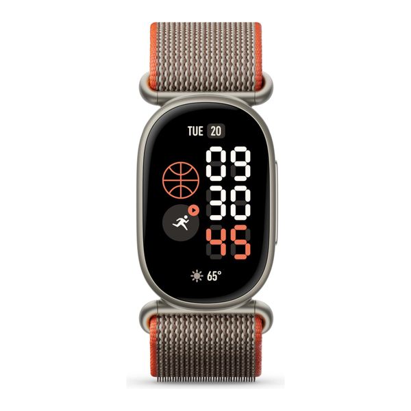 Фитнес-браслет Google Fitbit Edge Activity Tracker (2026) Оранжевый | Stephen Curry