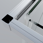 Душевой уголок Vincea Софт 2 (Soft 2) VSS-3SO2800CL, 800*800, хром, стекло прозрачное