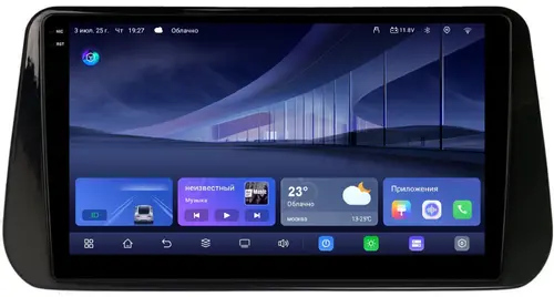 Магнитола для Hyundai Santa Fe 2020+ - Kuberg QLed+2K, Android 14, TS105, Быстрейшая, CarPlay, SIM-слот